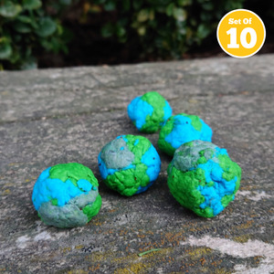 Autumn: Set  of 10 - Earth Day Seed Bombs
