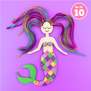 Bulk Craft Kits 1: Set of 10 - Mermaid