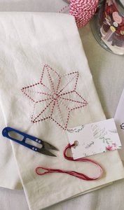 Products: Sashiko Tea Towel Kit