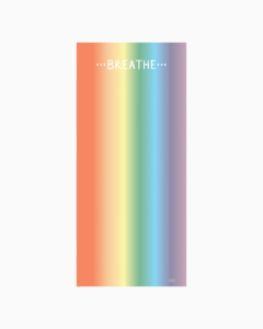 Everyday Collection: BREATHE yoga mat