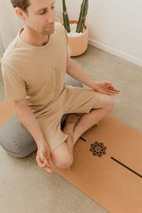ALIGN Cork Yoga Mat - Extra Thick