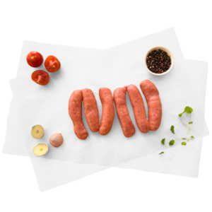 Beef: Beef & Smoky Bacon Sausages