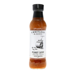 sauce: Whitlock & Sons Satay Sauce