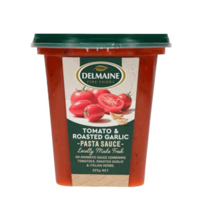 Pasta sauce: Delmaine Tomato & Garlic