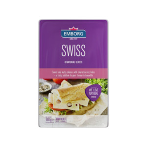 Deli: Emborg Swiss Style Slices