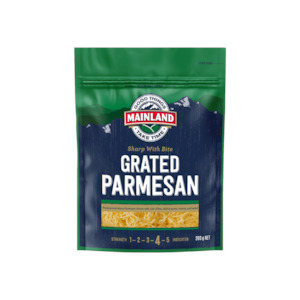 Pizza Ingredients: Mainland Grated Parmesan 200g