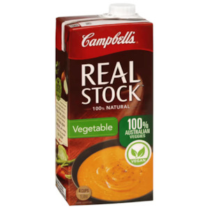 All Meat: Campbells Vegetable Stock 1L