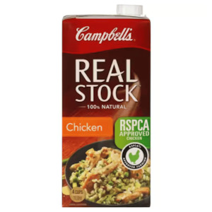 All Meat: Campbells Chicken Stock 1L