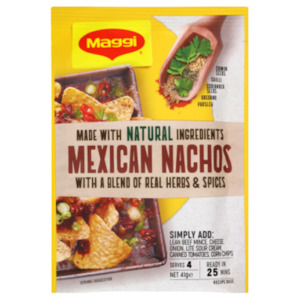 Maggi Mexican Nachos Recipe Base Sachet 41g