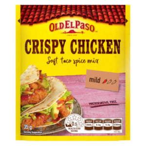 Old El Paso Crispy Chicken Soft Taco Spice Mix 35g