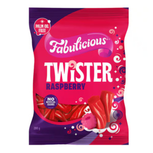 RJ's Fabulicious Raspberry Twister 200g