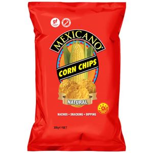 Mexicano Corn Chips Natural - 300g