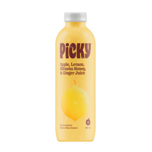 Picky Apple Lemon Manuka Honey & Ginger Juice 800ml