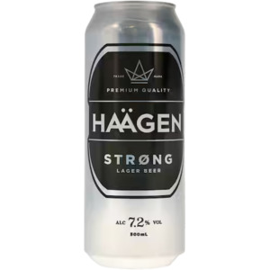 Haagen Beer Lager Strong Can 500ml (Single Can)