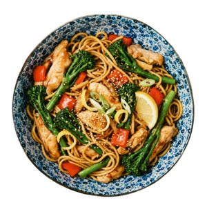 Lemon, Ginger and Sesame Stir-Fry