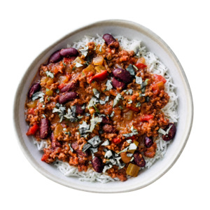 Chilli Con Carne With Rice