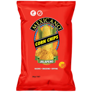 Mexicano Jalapeno Corn Chips - 300g