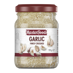 Meal Ingredients: Master Foods Garlic Finely Crushed 160g