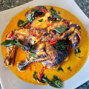 Recipes: Curried roast chicken