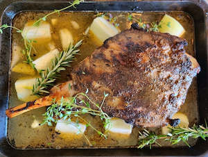 Recipes: Roast leg of lamb