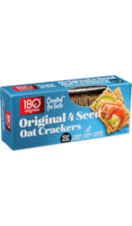 Crackers: 180 4 Seed Oat Crackers 135gm