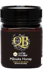 Food: QB UMF 10+ Manuka Honey 250g