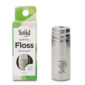 Solid Oral Care: Mint Flavoured Dental Floss