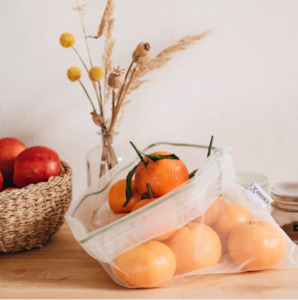 Farmers Market: Reusable Vegetable & Fruit Frusack Produce Bags