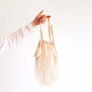 Farmers Market: Netting Tote Bag