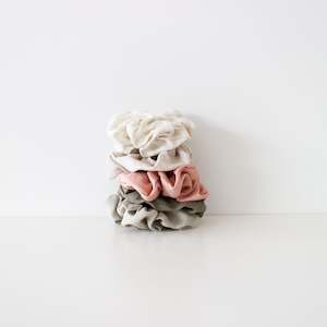 Linen Scrunchies