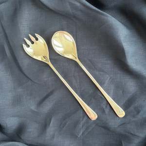 Liv Silver Salad Servers