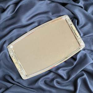 Maren Rectangular Silver Tray