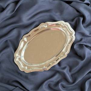 Astrid Oval Silver Tray