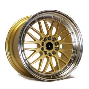 Wheels: MS04 - GOLD/POLISHED LIP