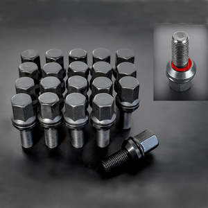 Wheel Bolts: 20PCS + Key P.C.D. Variation Bolts/Wobble Bolts M12X1.5