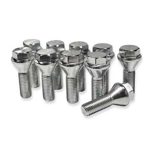 Wheel Bolts: 10PCS Short Head Wheel Bolt - M14X1.5