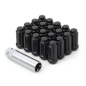 Wheel Nuts And Wheel Bolts: M14x1.5 Spline Drive Wheel Nuts 51mm - Black