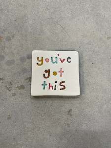 Brave and strong tile