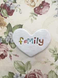 Flat Hearts: Family heart