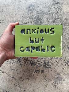 Anxious but capable tile