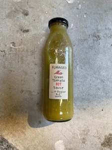 Green tomato hot sauce