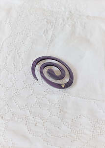 Turtle Story Spiral Hair Clip Incense