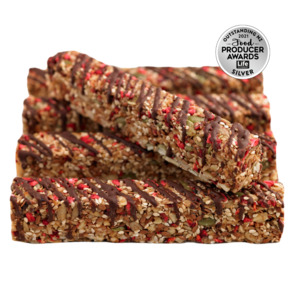 Raspberry Choc Drizzle Vitality Bar - 5 pack