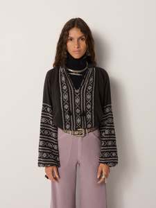 Virginia Blouse – Dusty Blue