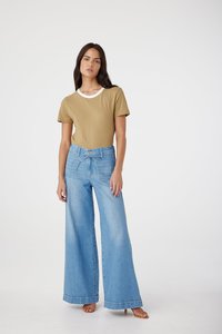 Lotus Mid-Wide Pant in Bluejay (last size)