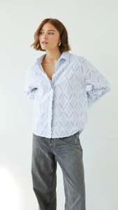 Marlowe Shirt – Blue Stripe