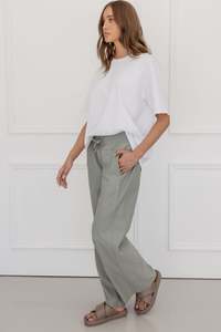 Lounge And Sleepwear: Arden Pants – Sage