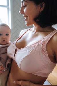 Lingerie: Belle Maternity Bra – Rosy