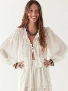 Ludovica Blouse – Lord Byron in Pearl