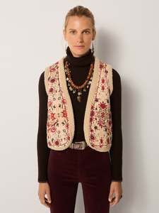 Fashion Womens: Paul Vest – Coquelicot Coquillage (last size)